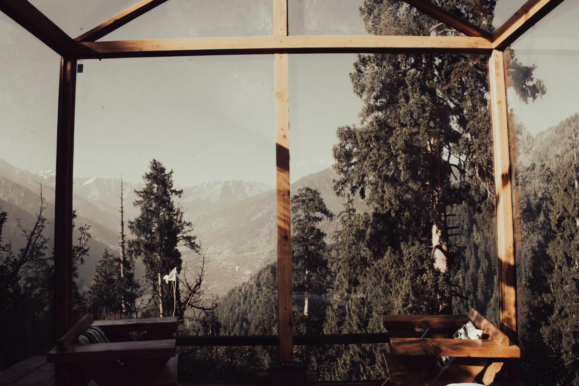 Cove The Glass House Villa Manali  Exterior photo