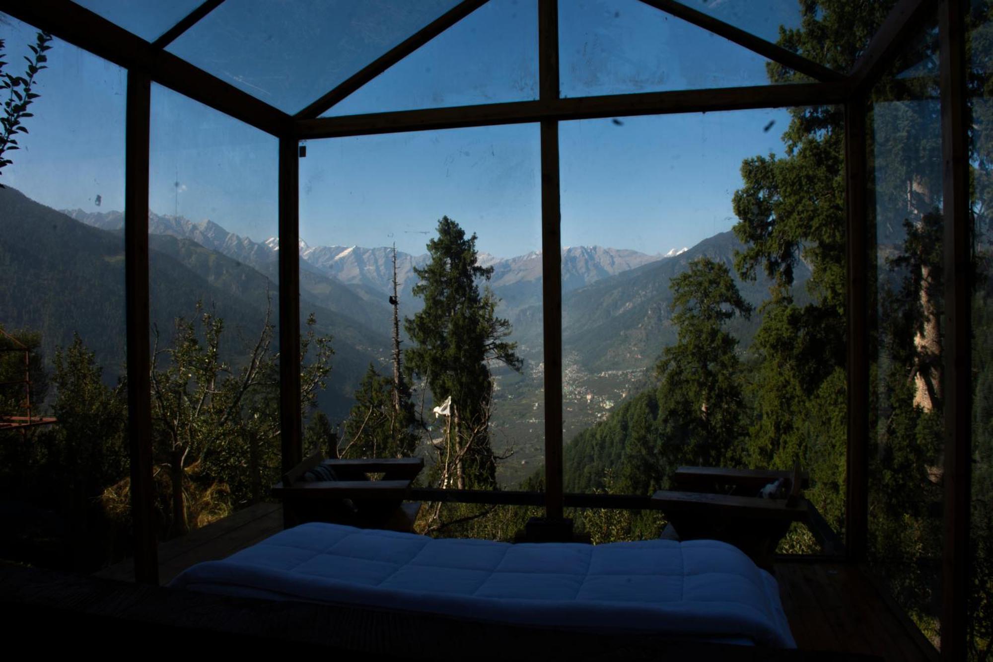 Cove The Glass House Villa Manali  Exterior photo